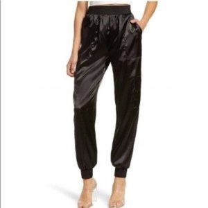 Satin Joggers